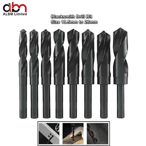 HSS Blacksmith Drill Bit Stepped 13MM Shank Bits Drills Steel Metal 13.5mm-26mm - Picture 1 of 9
