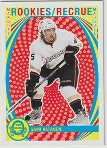 2013-14 OPC Retro Sami Vatanen Rookie Card #542 Anaheim Ducks