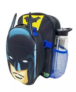 DC Comics Zaino Batman con Borsa Porta Pranzo e Borraccia - Foto 1 di 3