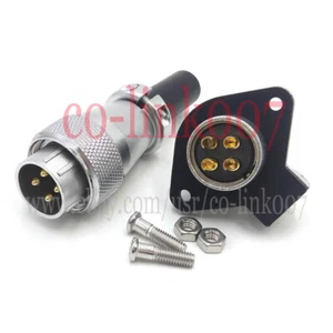 WEIPU 4pin Connector, WS20 Aviation AC DC Heavy Industrial Connector Plug Socket - Picture 1 of 8