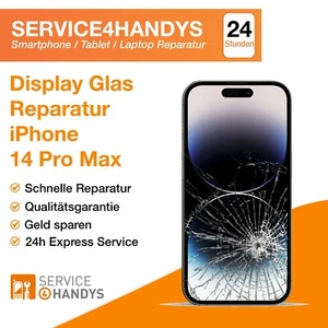 ✅ iPhone 14 Pro Max Displayglas Reparatur Display Glas Frontglas - Bild 1 von 1