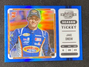 Jake Drew Nascar Chronicles Optic 2023 Blue Numbered Parallel /199 Rookie Card - Picture 1 of 2