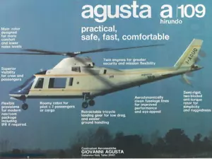 Avión helicóptero Agusta A 109 1974 anuncio 21/2022a - Imagen 1 de 1