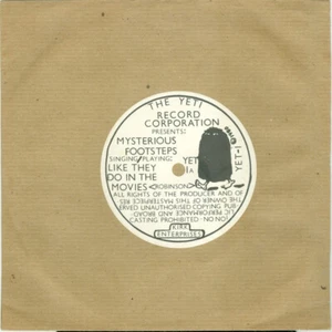 Mysterious Footsteps / White Dread (Rock Beat) / Vinyl / New Wave / Post-Punk - Imagen 1 de 3