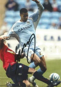 COVENTRY: JULIAN GRAY SIGNED 6x4 ACTION PHOTO+COA - Picture 1 of 1