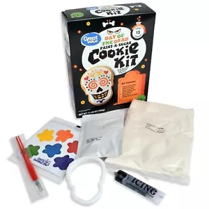 Great Value Day Of The Dead Paint-A-Sugar Halloween Cookie Kit - Picture 1 of 4