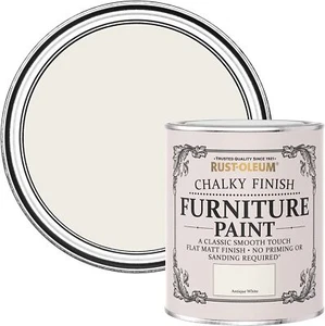 Rust-Oleum Chalky Furniture Paint 2.5L Various Colours - Picture 1 of 6