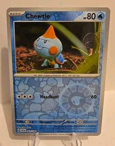 Chewtle 043/142 Sv07: POKÉMON Stellar Crown Reverse Holo - Picture 1 of 2