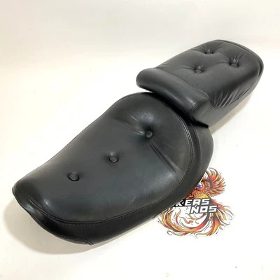 BONITO Genuino Harley 1996-2003 Dyna Almohada Botón Superior Asiento 2up 52174-96 52175-96 Foto 1 de 4