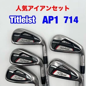 Titleist AP1 714 Set di ferri da stiro 6 pezzi 5-pw MCI 60 Graphite Flex S - Foto 1 di 5