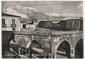 SULMONA - DER ADLER - RÖMISCHES AQUÄDUKT - REISE 1955 -32900- - Bild 1 von 1