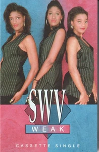 Swv Weak cassette UK Rca 1993 cassette single 74321153354 - Picture 1 of 3