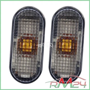 2X FRECCIA OVALE GRIGIO FUMO LATERALE SINISTRA+DESTRA PER SEAT EXEO 3R+ST INCA - Foto 1 di 4