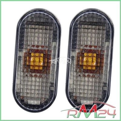 2X FRECCIA OVALE GRIGIO FUMO LATERALE SINISTRA+DESTRA PER SEAT EXEO 3R+ST INCA - Immagine 1 di 4