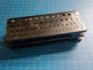Vintage Number Drill Bit Index Stand - Metal, Made In USA - Picture 1 of 3