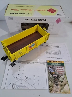 Aristo Craft Train  ART 40008 1 Gauge Sesame Street 30th Ann Gondola Car w/Box - Image 1 of 4