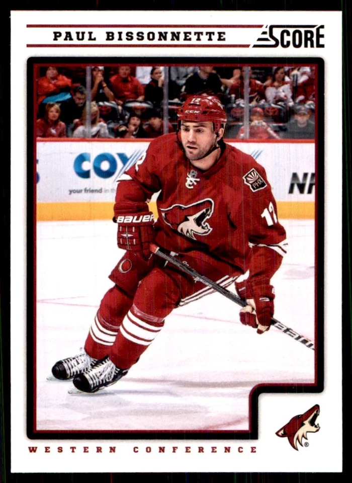 2012-13 Score Paul Bissonnette Phoenix Coyotes #358 - Image 1 of 2