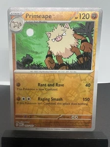 Pokemon Near Mint 151 Reverse Holo Primeape 057/165 - Picture 1 of 2