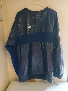 Mizuno Jacket XL Men's Polyurethane Wet Look Baseball Warmup made in Japan - Picture 1 of 3