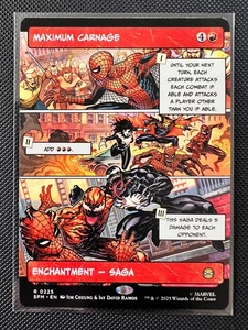 Magic the Gathering Spider-Man Karte: Maximum Carnage (SPM R 0225) - Bild 1 von 1