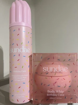 Birthday cake Sundae Bundle BRAND NEW*