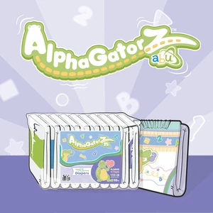 ABUniverse AlphaGatorZ Diapers (Pack of 10 or Case of 40) ABDL - Picture 1 of 10