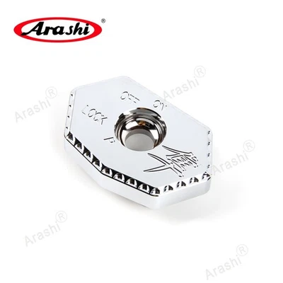 Cubierta de llave de encendido cromada para Suzuki Hayabusa GSX1300R 2008-2020 Foto 1 de 4