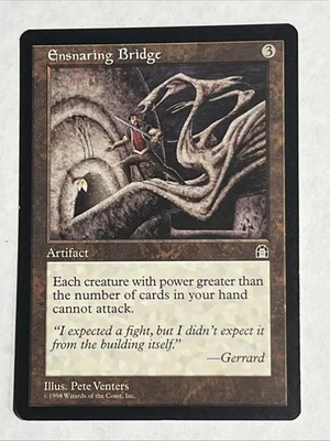 MTG - Ensnaring Bridge (Stronghold) - Near Mint Never Played - Image 1 of 2