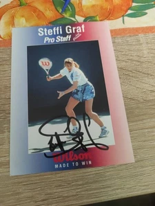 Autogrammkarte Steffi Graf, Handsigniert,1994 - Bild 1 von 1