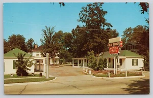 Blue Ribbon Motor Court Motel Shelbyville TN Tennessee Postkarte - Bild 1 von 2