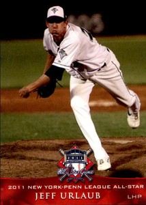 2011 New York-Penn League All-Stars American #27 Jeff Urlaub Scottsdale Arizona