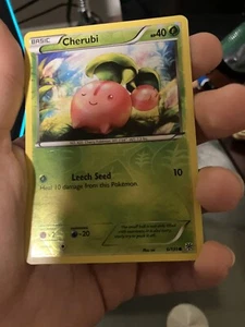 Pokémon TCG Cherubi Black & White 6/135 Reverse Holo Common - Picture 1 of 2