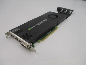 Carte graphique Nvidia Quadro K4200 4Go DDR5+adaptateur Vga+pilotes occasion - Imagen 1 de 4