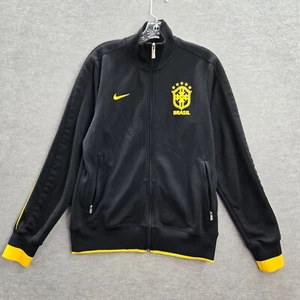 Brasil CBF Men Track Jacket Medium Black Nike Limited Edition N98 World Cup - Picture 1 of 11