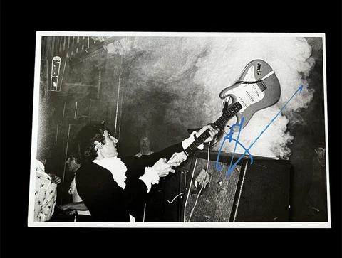 SIGNED PETE TOWNSHEND THE WHO 12X8 PHOTO RARE EXACT PHOTO/VIDEO PROOF Cover
