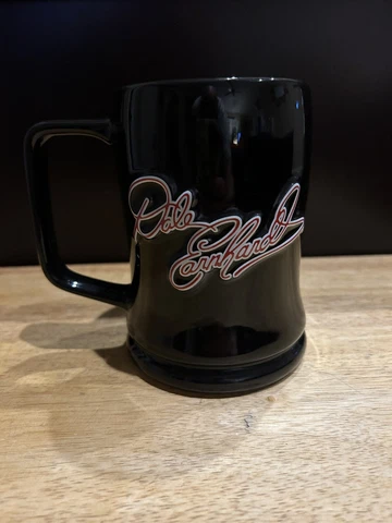 Dale Earnhardt Sr Sculpted Mug Collectible Nascar 18 oz mug w/ handle rare Cover