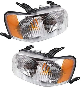 FITS FOR ESCAPE 2001 2002 2003 2004 HEADLIGHTS HALOGEN LEFT & RIGHT PAIR SET  - Picture 1 of 3