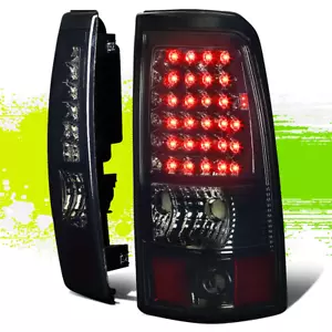 Full LED DRL Tail Brake Light Lamps for Silverado Sierra HD 03-07 Chrome Smoked - Picture 1 of 8