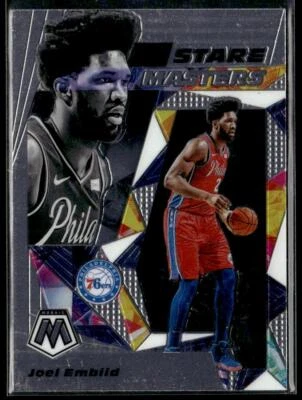 2019-20 Panini Mosaic Joel Embiid Stare Masters HSC - Image 1 of 2