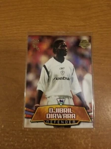 2002 TOPPS PREMIER GOLD SOCCER #BW4 DJIBRIL DIAWARA BOLTON WANDERERS - Picture 1 of 2