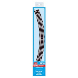 PECO ST-2026 No.2 Radius Double Curve 438mm 4-Pack Setrack OO/HO Track - Picture 1 of 1