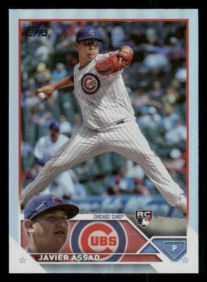 2023 Topps Rainbow Foil #444 Javier Assad - Image 1 of 2