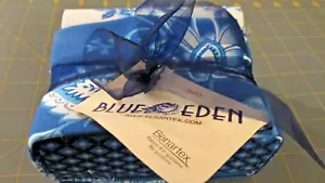 9 Fat Quarters - "Blue Eden" by Benartex Bundle - NEW - Picture 1 of 6