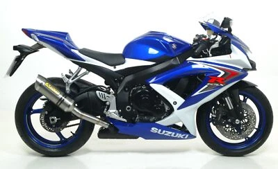 KIT SILENCER THUNDER APPROVED ALUMINUM ARROW SUZUKI GSX-R 600 I.E. 08-10 - Image 1 of 2