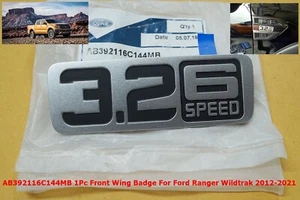 AB392116C144MB Silver Badge Logo Emblem 3.2 6 Speed For Ranger XLT 2012 - Picture 1 of 4
