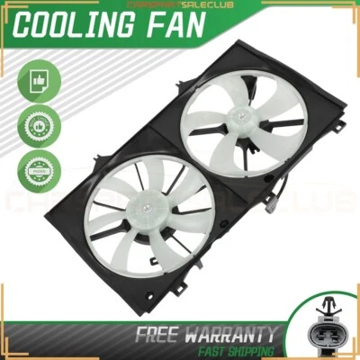 Conjunto de ventilador único de refrigeración condensador radiador motor para Toyota Camry 2010-11 Foto 1 de 4