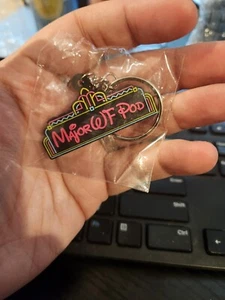 Live XV 15 Major Wrestling Figure Podcast Keychain MWFP Disney Cardona Myers  - Picture 1 of 3