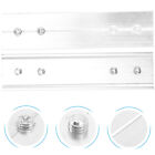  2 Pcs Aluminum Alloy Window Curtain End Joints Track Glider Electric