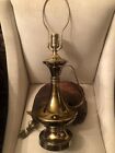 Vintage Brass Rare Example Wescal Hollywood Regency Lamp Approx 25.5” Tall