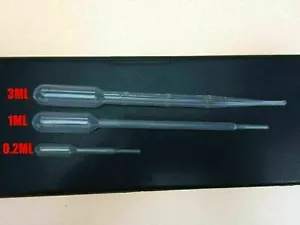0,2/1/3 ml Einweg Kunststoff Augentropfen Set Transfer graduierte Pipetten - Bild 1 von 11